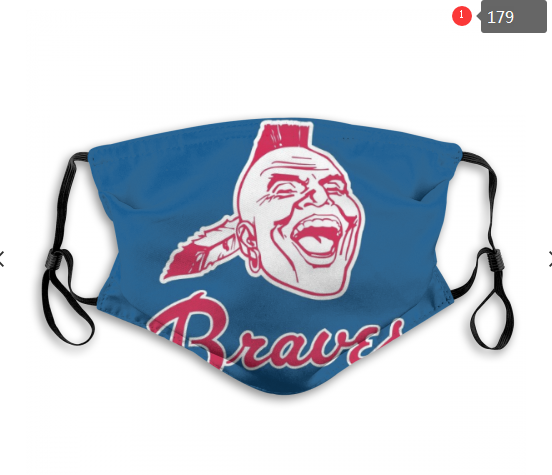 MLB Atlanta Braves Dust mask with filter